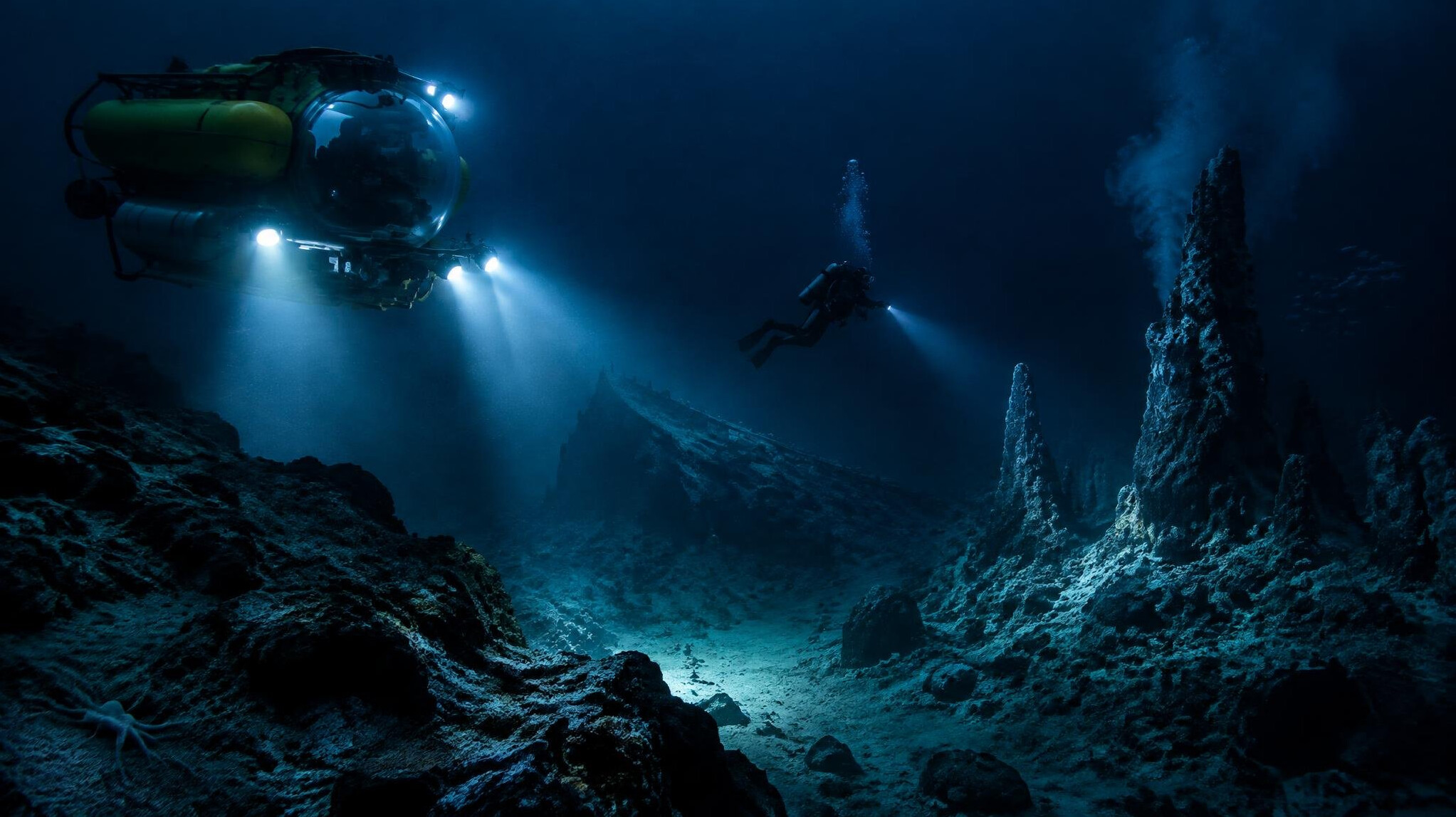 deep sea exploration submarine